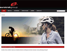 Tablet Screenshot of eurotrekgroup.com